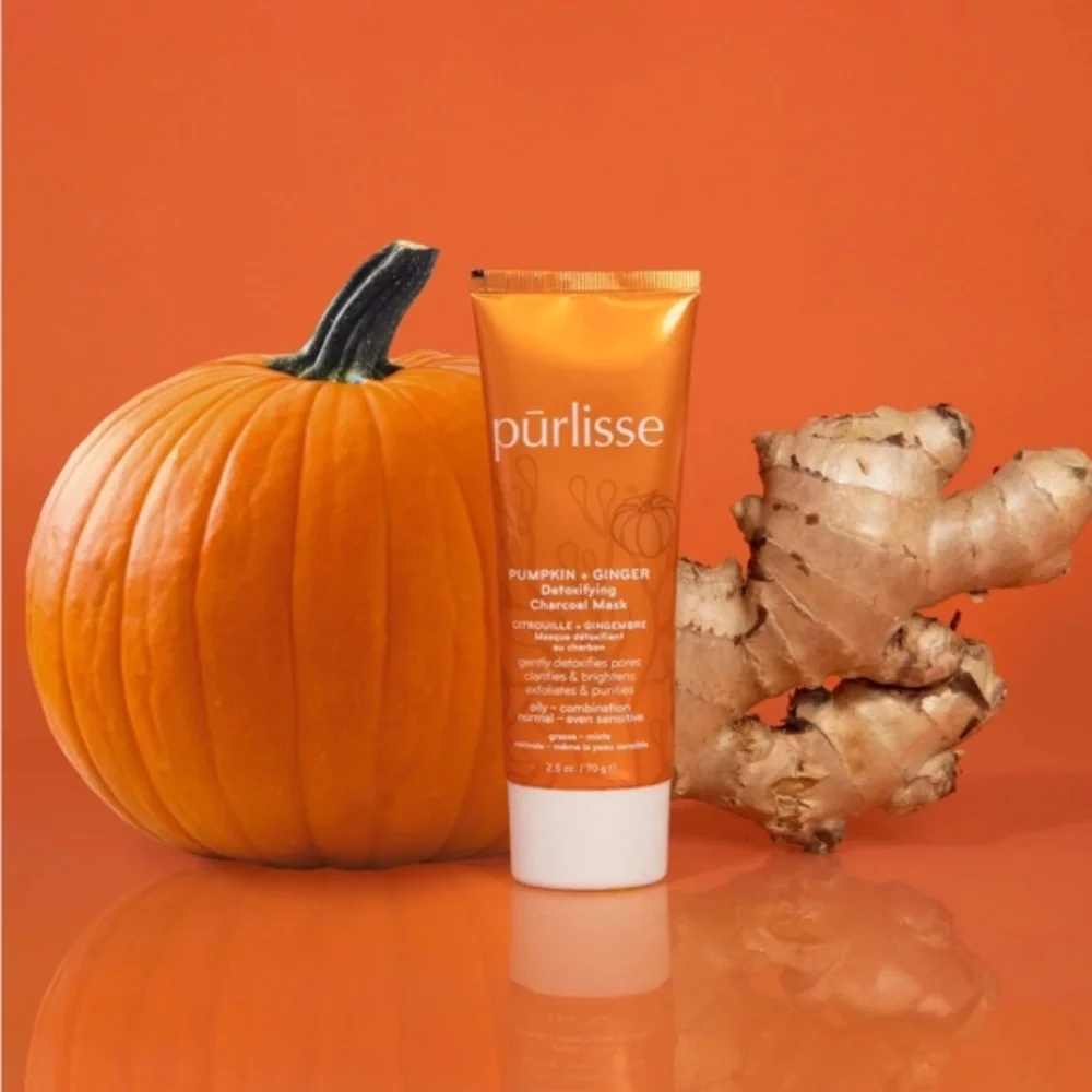 New in box - Pumpkin and Ginger Detoxifying Charcoal Mask